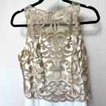 Jackie Jon New York White And Gold Dress Photo 9