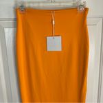 Meshki Basics Charley Tangerine Midi Skirt Size Small NEW Photo 2