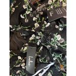 Lulus  Embroidered Floral Puff-Sleeve Dress – Size Medium – NWT Photo 2