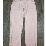 Duluth Trading Light Pink Elastic Waist Soft Stretchy Pajama Lounge Pants Medium Photo 0