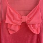 Ambiance Apparel  top blouse women’s size medium salmon with bow in front * Photo 3