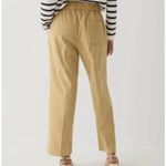 J.Crew Astrid Wide Leg Chino Crop Pale Pants Honey Brown Size Small Petite Photo 1