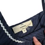 Entro Baby Doll Top Festival Fairy Y2K Retro Style Medium Navy Blue Photo 3