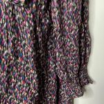 Ba&sh  Deep organza lightweight mini Dress long sleeve sz 0 Photo 12