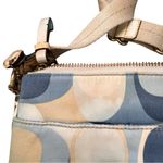 Coach Crossbody Purse No. L0767-41226 Cream Blue Tan Pattern Vintage Y2K Photo 11
