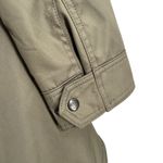 S13 Parka Coat Olive Green Rainbow Faux Fur Hood Zip Up Estimated Small Photo 6