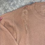 Mustard Seed Long split cutout sweater Photo 1