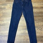Mott & Bow Jeans Women 27 Blue High Rise Skinny Stretch Dark Wash Denim Photo 0