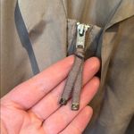 Juicy Couture Taupe Silk Ruffle-Trimmed Shorts Romper Photo 8