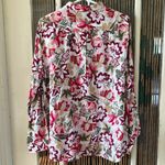 Gap  Botanical Print Floral Shirt Size XLarge Cotton Photo 4
