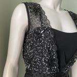 French Connection  black beaded cocktail dress size 2 Photo 2