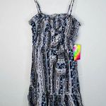 Justify Boho Floral Smocked Mini Dress Trendy Ruffles Lightweight Size Medium Photo 1