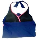 BRAND NEW Ladies SWIMSUIT ~ Women's Plus Size 16 ~ Blue & Salmon Pink ~ ATHLETIC Photo 2