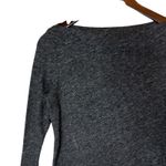 Eileen Fisher  Wool Blend Boat Neck Sweater Grey Bateau size XS Photo 1
