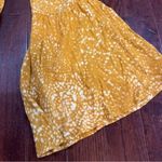 H&M  mustard yellow long bell sleeve dress size 4 Photo 4