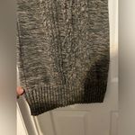 Leo & Nicole Leo Nicole Womens Cowlneck Sweater Dress Sz Medium Gray Hemline Shirt Sleeve GUC Photo 2