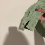 Aerie  take it‎ easy tiger distressed sweatshirt green size small Photo 5