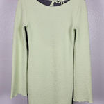 Elodie Light Green Long Sleeve Dress Photo 0