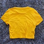 BCBGeneration  Crop Top in Honey Gold, Size L​​​​​​​​​​ Photo 3