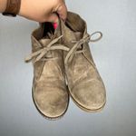 J.Crew Suede Wedge Booties Lace Up‎ Ankle Boots Desert Boot Style Casual Women Tan Size 8 Photo 1