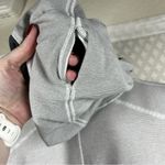 Lululemon Grey Striped Long Sleeve Hooded Top Photo 10