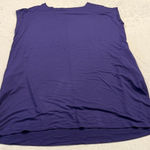 Eileen Fisher  Deep Purple Dress Large Photo 8