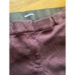 Lane Bryant The Allie Maroon Paisley Slight Flare Pants Size 24R Photo 3