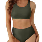 Zaful Hot Sale!! High Waisted Bikini for Women Tummy Control Photo 0