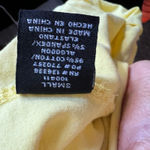 Yellow Lace Trim Tank Top, Fairycore Coquette Y2K 2000s Small Photo 4