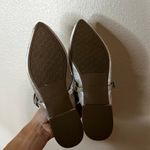 Birdies  The Swan mules flats in silver velour crystal bracelet strap WOMENS 7.5 Photo 4