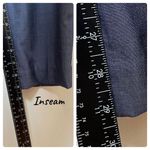 Oscar de la Renta Blue Wool Mohair Viscose Blend Lightweight High Rise Pant 8 Photo 6