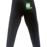 Heinz Club Black Licra Cotton Full Length Biking Fitted Leggings Women Sz L Size L Photo 0