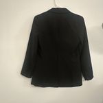 Theory Gabe Blazer Jacket Black One Button 4 Stretch Wool Classic Photo 1
