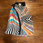 Peter Som  pyramid print black & white rain… Photo 1