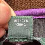 Wild Fable Flip Purple Blue Sequence MiniSkirt With blue green black Purse Sz XS Photo 10