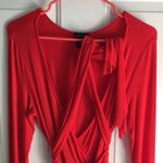 Victoria's Secret Bin 18 Victoria’s Secret Long Sleeve Dress Soft Very Stretch Red Size Small Photo 4