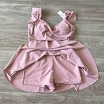 Amazon NEW Upopby Women's One-piece ruffled mesh dress swimsuit - large Photo 3