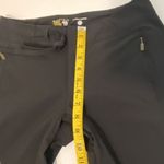 Mountain Hardwear  Women’s Black Hiking Capri Pants Belted Nylon Blend Size 4 Photo 8