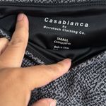 Casablanca By Marrakech Women's Printed Cotton Legging Size S Black/Grey Snake Gray Photo 2