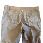 Eddie Bauer  Ripstop Cargo Pants Khaki Tan Size 18 Cotton Outdoor Hiking Utility Photo 7