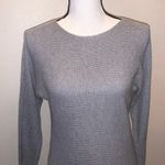 Joan Vass Vass cashmere blend tight knit sweater Grey Photo 1