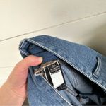 Funky Soul Women’s 26 Exposed Zipper Raw Hem Flare Jeans New NWT Blue Photo 2