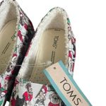 Toms Christmas Dogs Sweaters 6.5 Shoes - Shearling Lined Holiday Photo 3