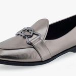 Aerosoles Borgio Loafer Flat Size 10.5 Graphite NEW Career Modern Work Comfort Photo 0