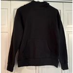 Zella Cali black fleece hoodie with front pocket size M Photo 2