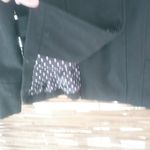 Dollhouse  M Black Cute Double Breasted Pea Coat Photo 5