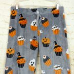 Daydream Berkshire Home Pajama Large Plush Fleece Halloween Cupcake Lounge Pants Photo 1