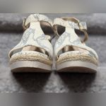 Cole Haan NEW Leather Snakeskin Cloudfeel Espadrille Wedge Sandals Women’s 7 Photo 3