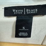 White House | Black Market Beige Sequined Tank w Sheer Mesh Overlay & Rhinestones Photo 12