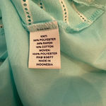 Stylus short sleeve top white and robin blue small Photo 6